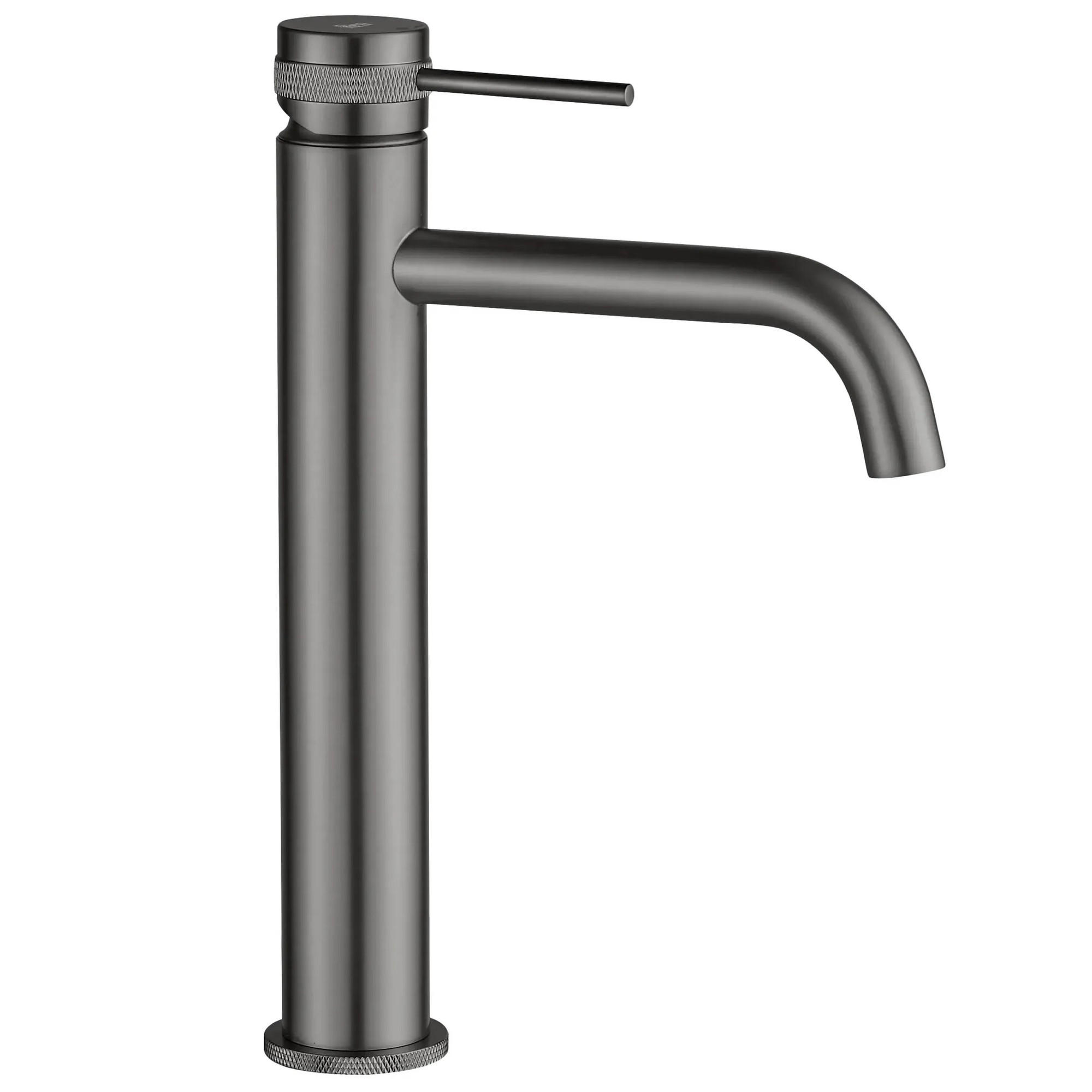 WASCHBECKENARMATUR Rea Lungo Grip Gun Grey High - Titanfarben, Metall (5/28/9.5cm) - REA