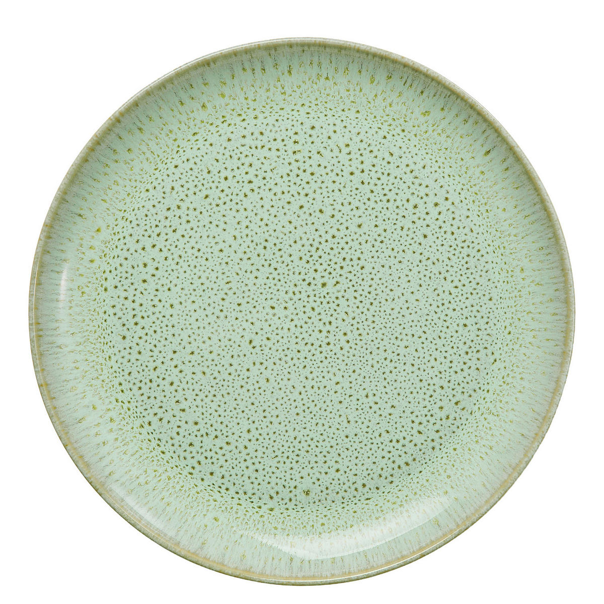 TELLER Tavira 22 cm - Grün, Keramik (22/22/2.5cm) - Butlers