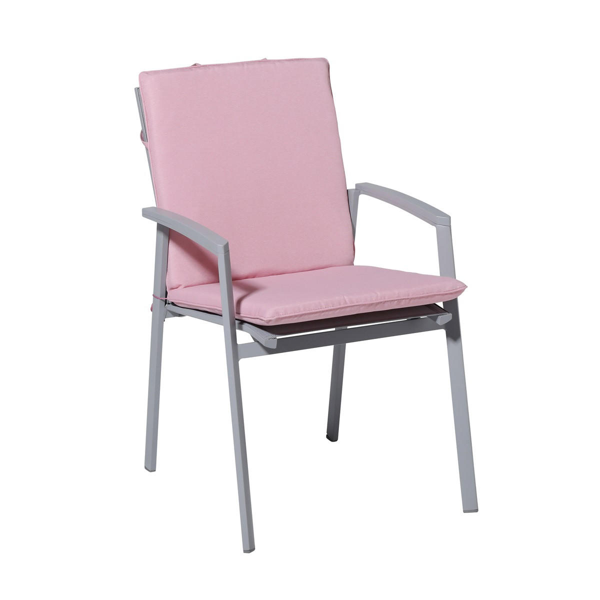 GARTENSTUHLKISSEN Panama 97/49 cm 4er-Set - Pink, Textil (49/6/97cm) - Madison