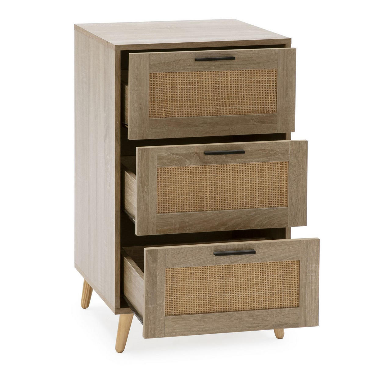 KOMMODE 48/81/48 Dalia Eiche - Honigeiche, Holzwerkstoff (48/81/48cm)
