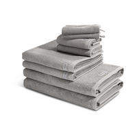 FROTTIERSET Selection 8-teilig - Grau, Textil (50/100cm) - Ross