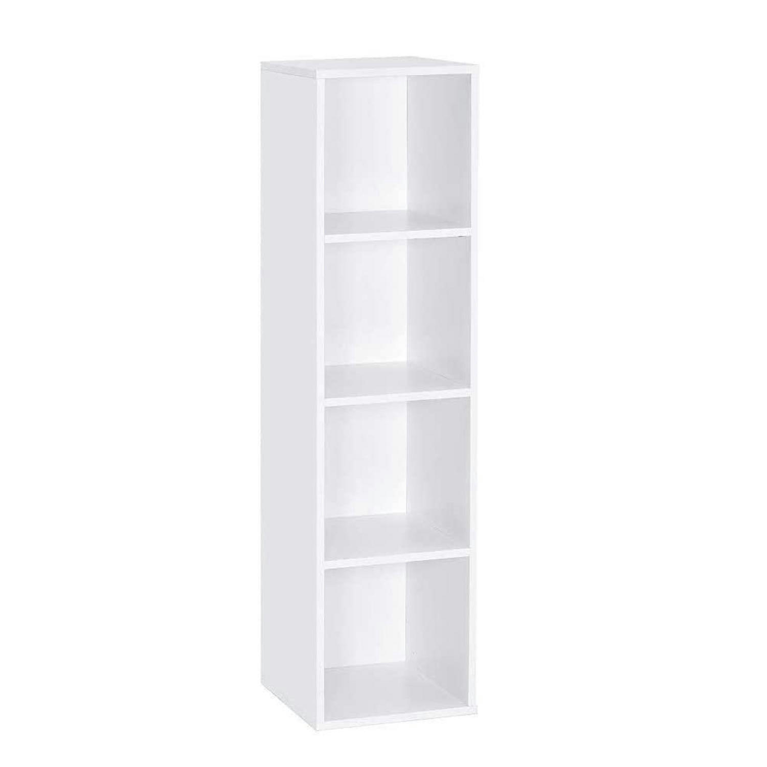 BÜCHERREGAL Mondeer Holz Weiß 120 x 31 x 30.3 cm - Weiß, Holzwerkstoff (30.3/120/31cm)