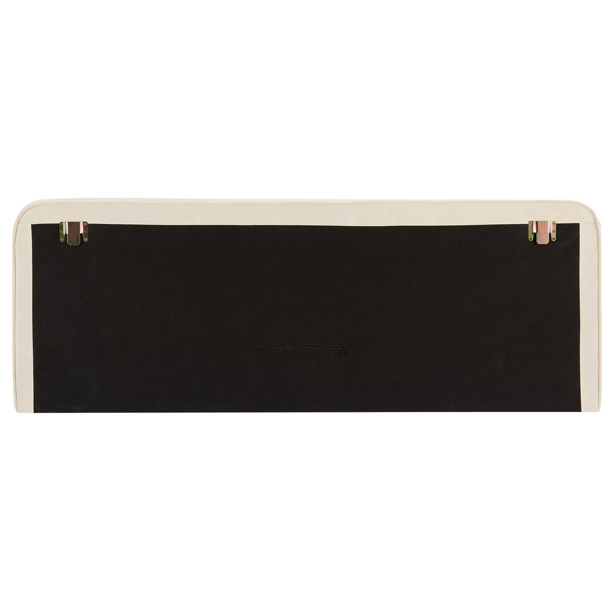 KOPFTEIL NOVARE 160X190 CM - Creme, Textil (160/58/6cm) - IDIMEX