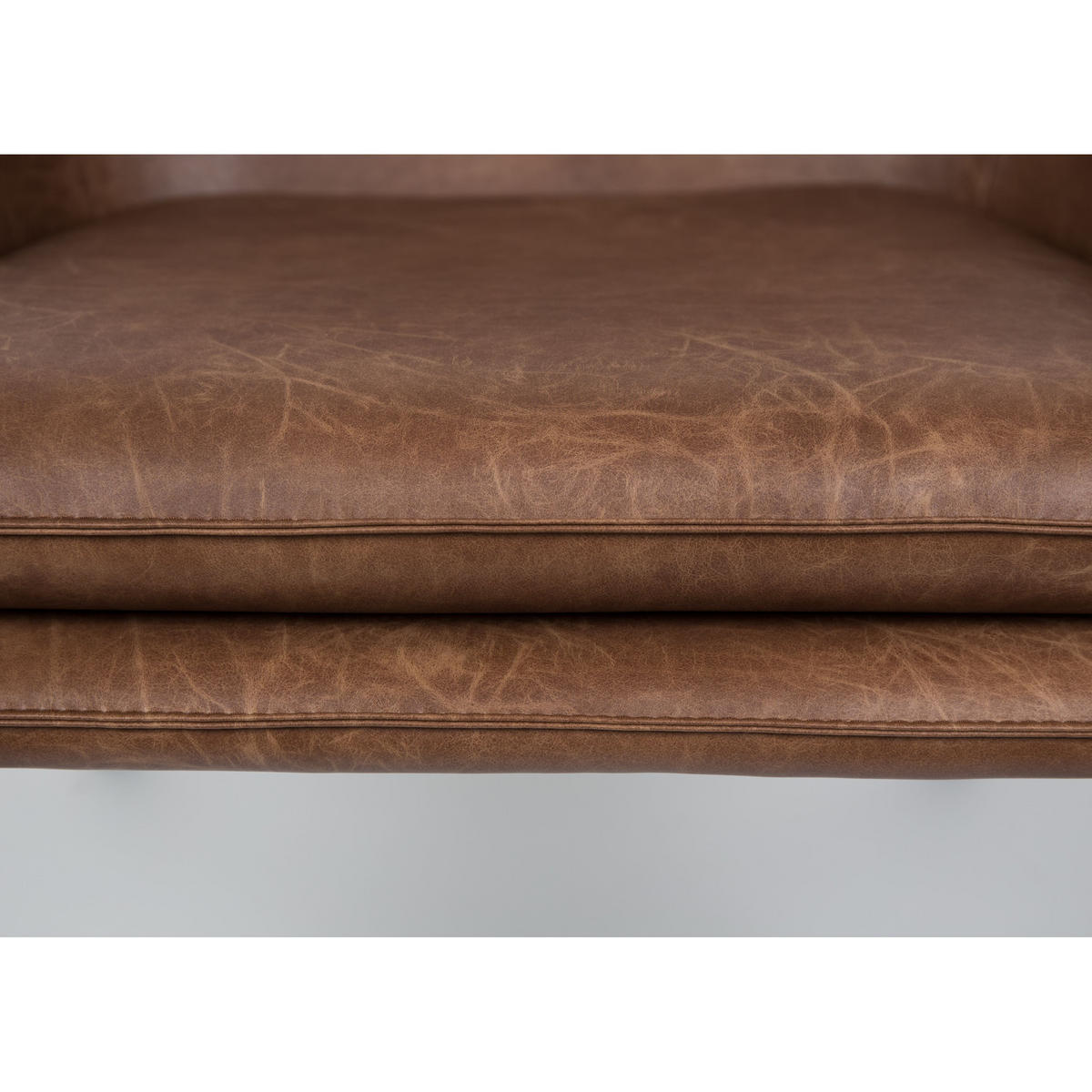 SESSEL Bon Braun - Braun, Textil (80/78/76cm) - Housecraft Living