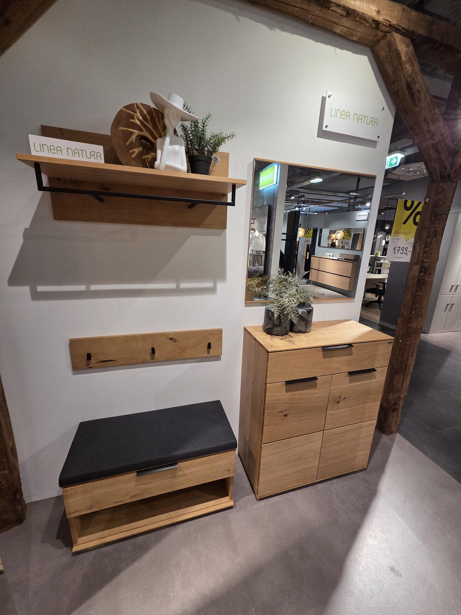 Garderobe 6-teilig - Linea Natura