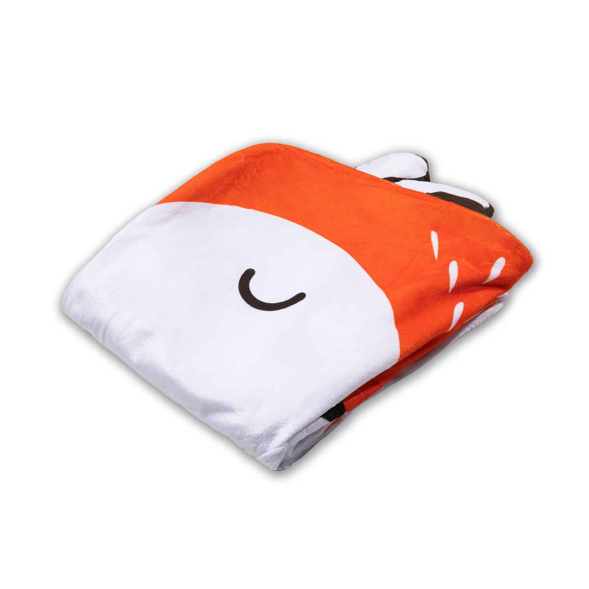 ERSATZBEZUG für Komfortkissen KIDS - Fuchs - Weiß/Orange, Textil (60/120cm) - KomfortKissen