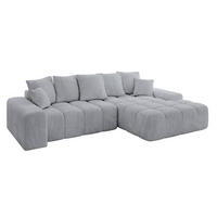 ECKSOFA Ottomane Rechts ENSI-L - 267x164x88 cm Titanfarben - Titanfarben, Holzwerkstoff/Kunststoff (164/267cm) - ALTDECOR