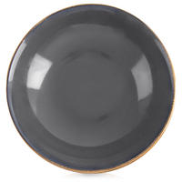 SUPPENTELLER Glaze tief grau - Grau, Keramik (20.5/20.5/6cm) - Orion 
