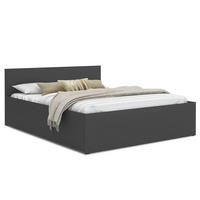 STAURAUMBETT Panama - Grau, Holzwerkstoff/Metall (90/200cm) - FDM