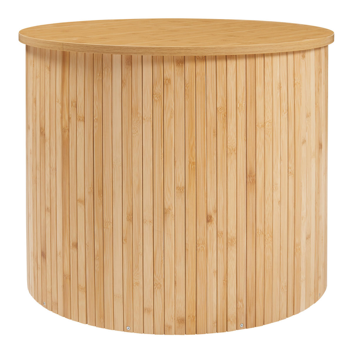 COUCHTISCH Ledepid 48/60 cm - Naturfarben, Holz/Holzwerkstoff (60/60/48cm) - [en.casa]