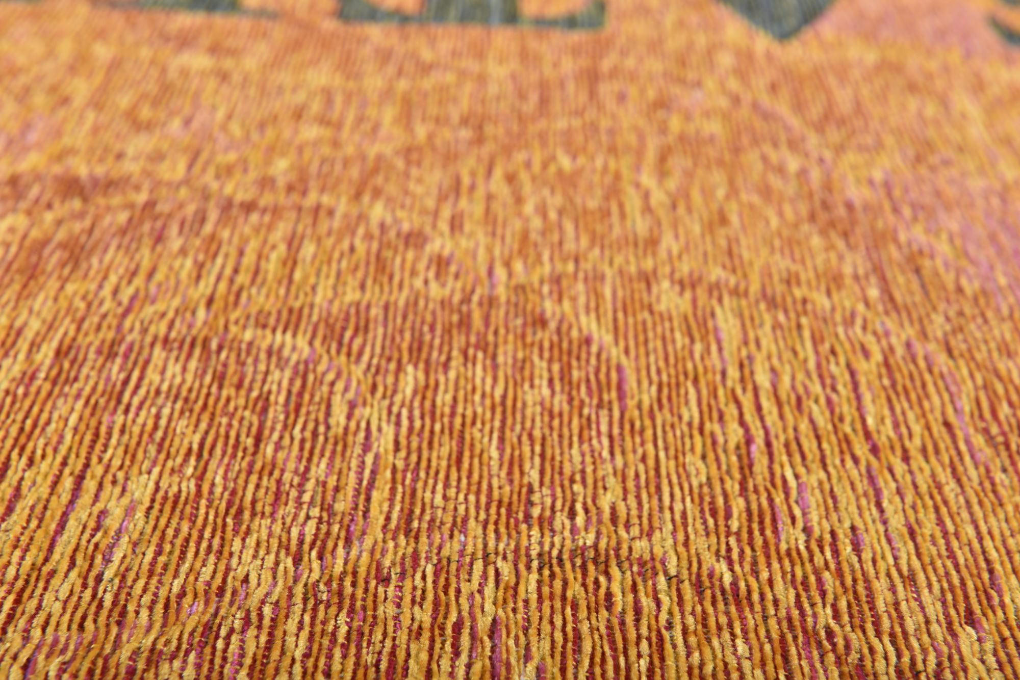 FLACHWEBETEPPICH Cosima 80x160 cm - Orange, Textil (80/160cm) - Gino Falcone