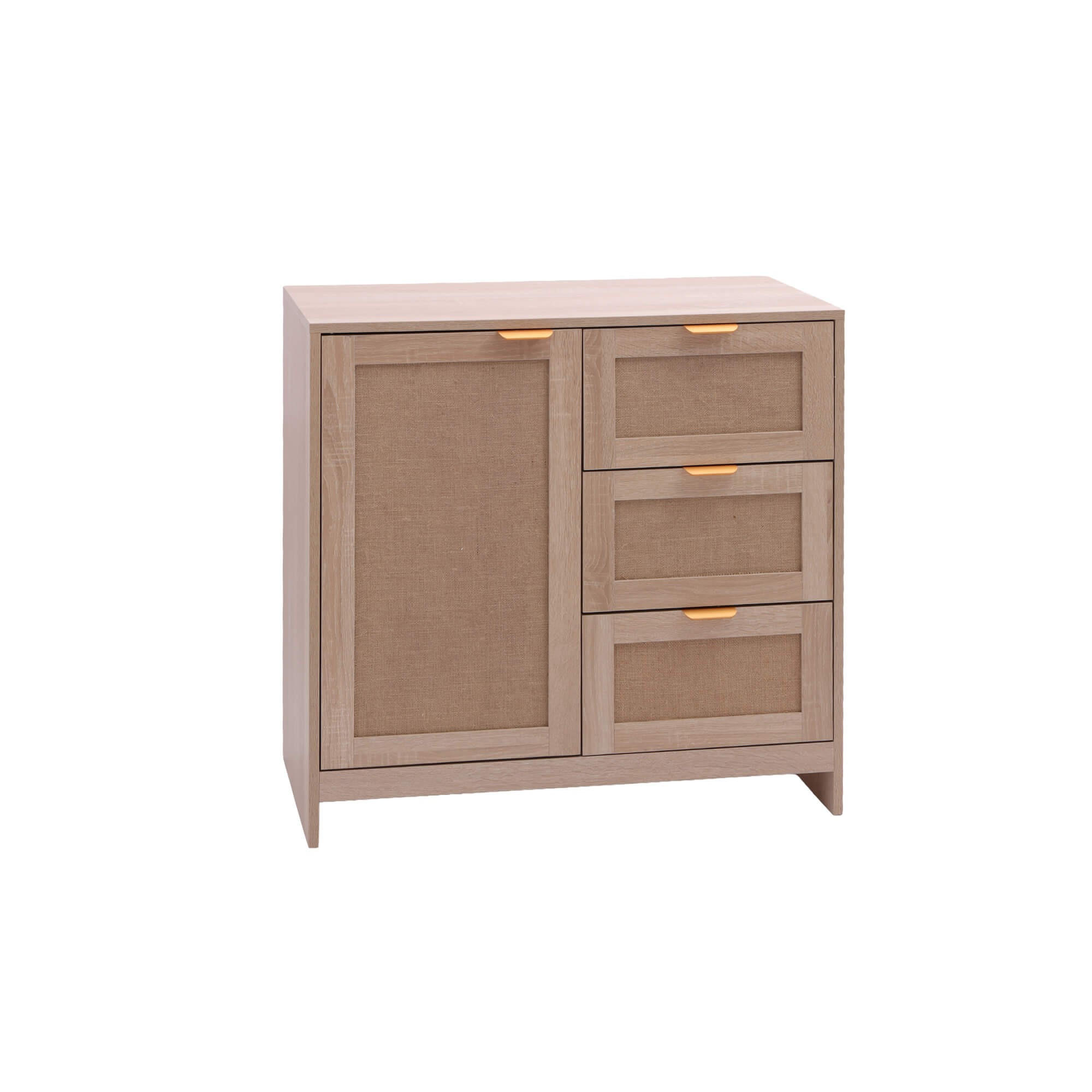Mobili Rebecca Kommode Braun 80x80x40 cm