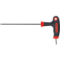 SCHRAUBENDREHER MIT T-GRIFF UND SEITLICHER KLINGE | INNENSECHSKANT / - Multicolor, Kunststoff/Metall (1/1cm) - BGS technic