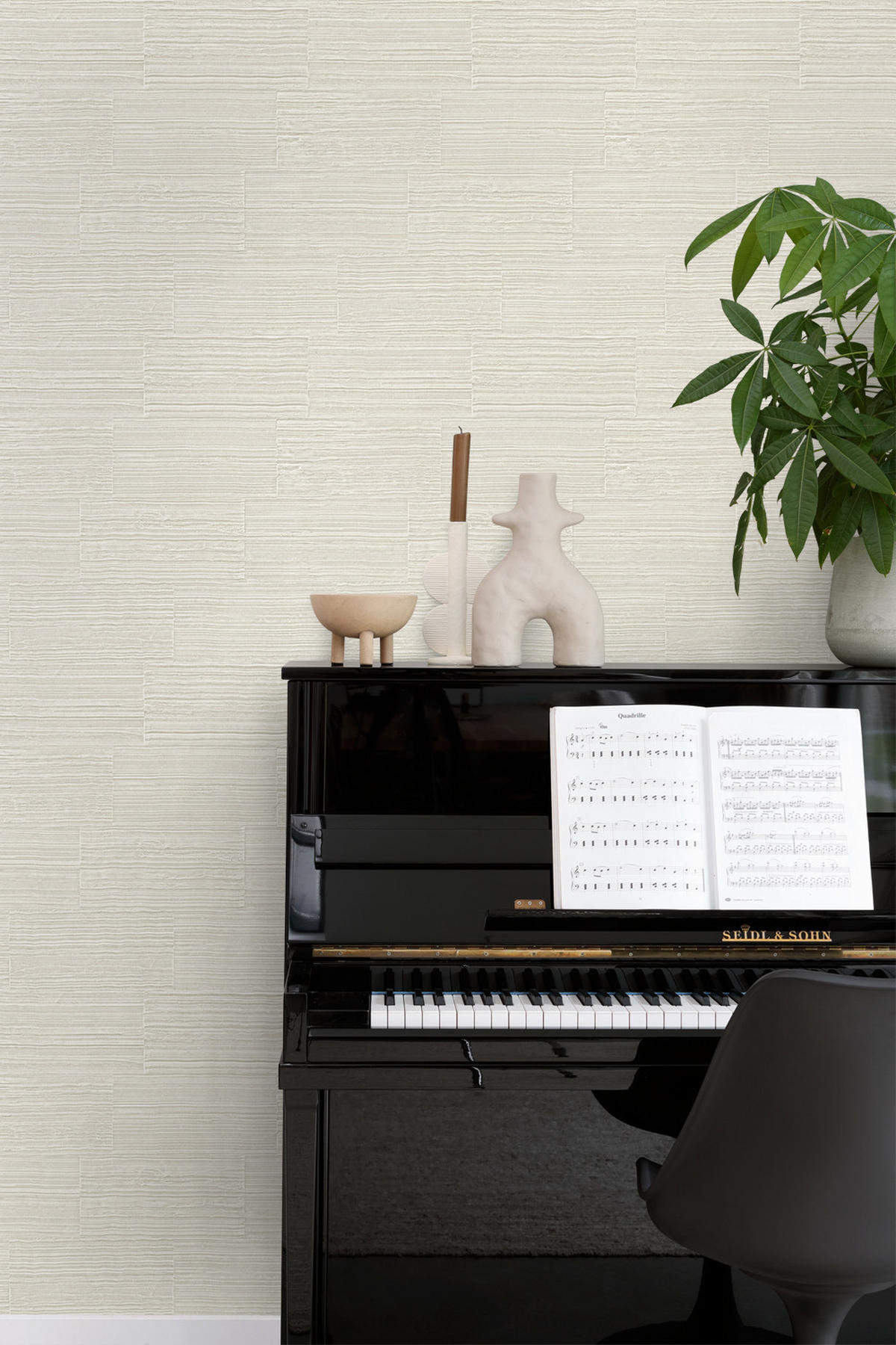 TAPETE Steinoptik 53 cm x 10.05 m - Beige, Papier (53/1000cm) - Origin Wallcoverings