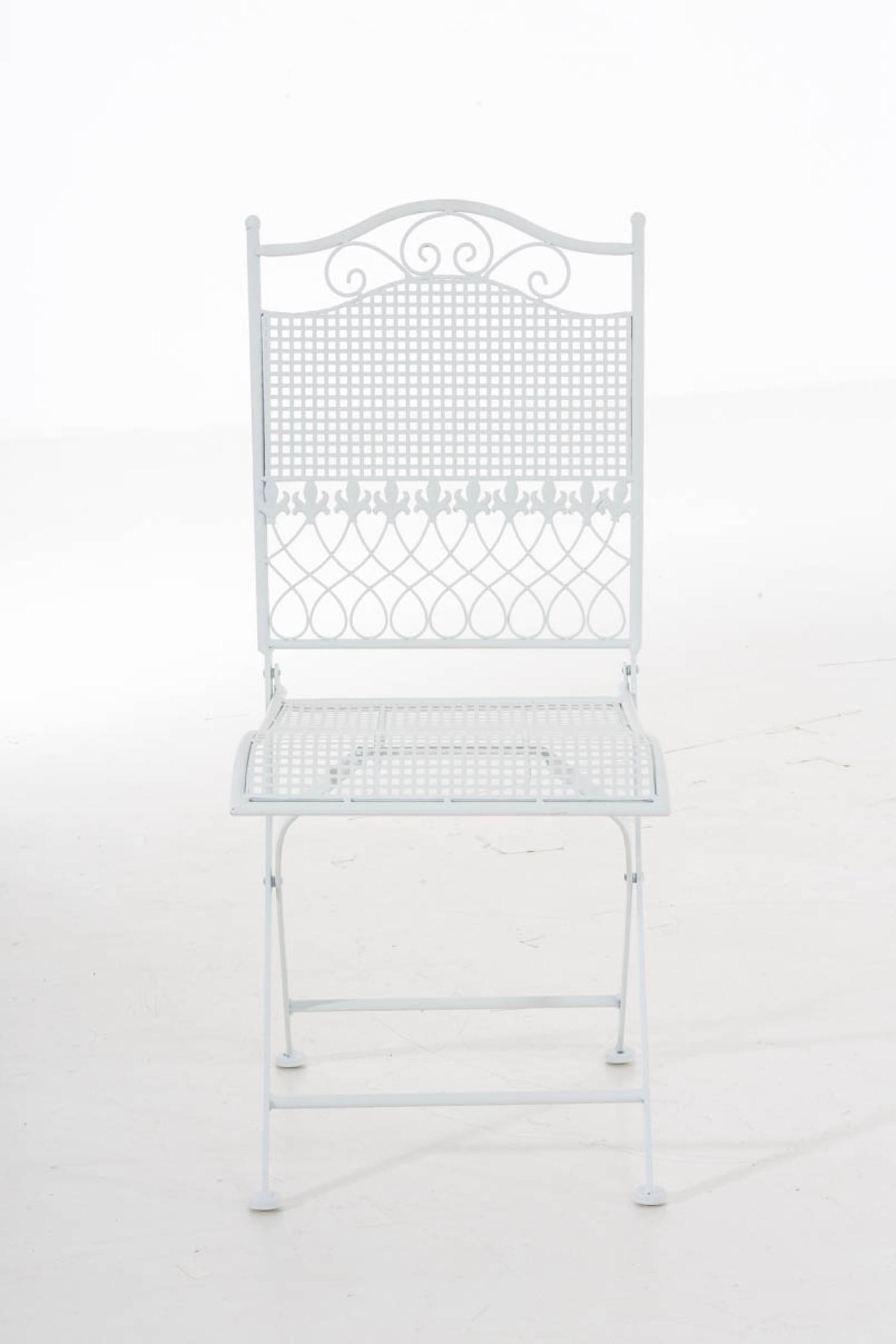 GARTENTUHL Kirstin weiß - Weiß, Metall (41/50/91cm) - TPFGarden