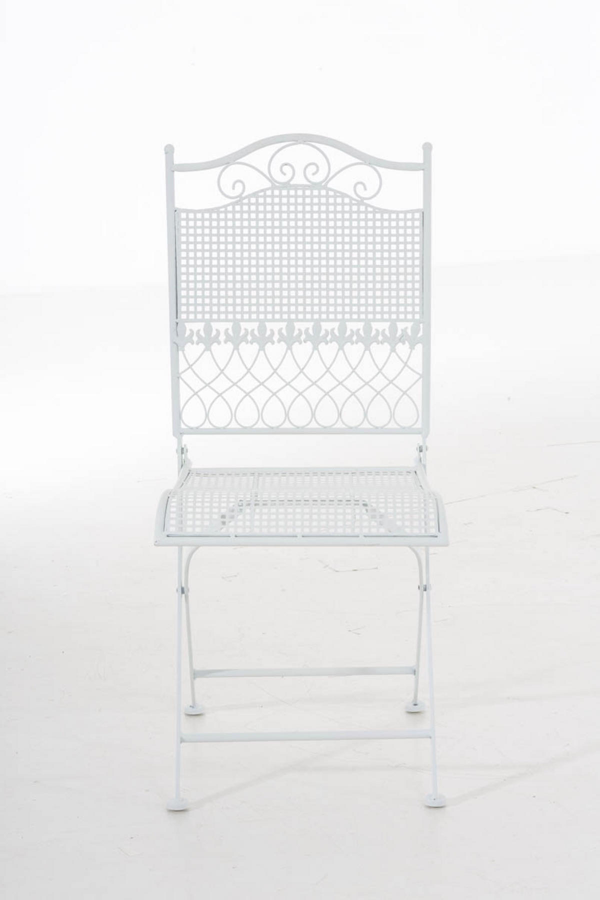 GARTENTUHL Kirstin weiß - Weiß, Metall (41/50/91cm) - TPFGarden