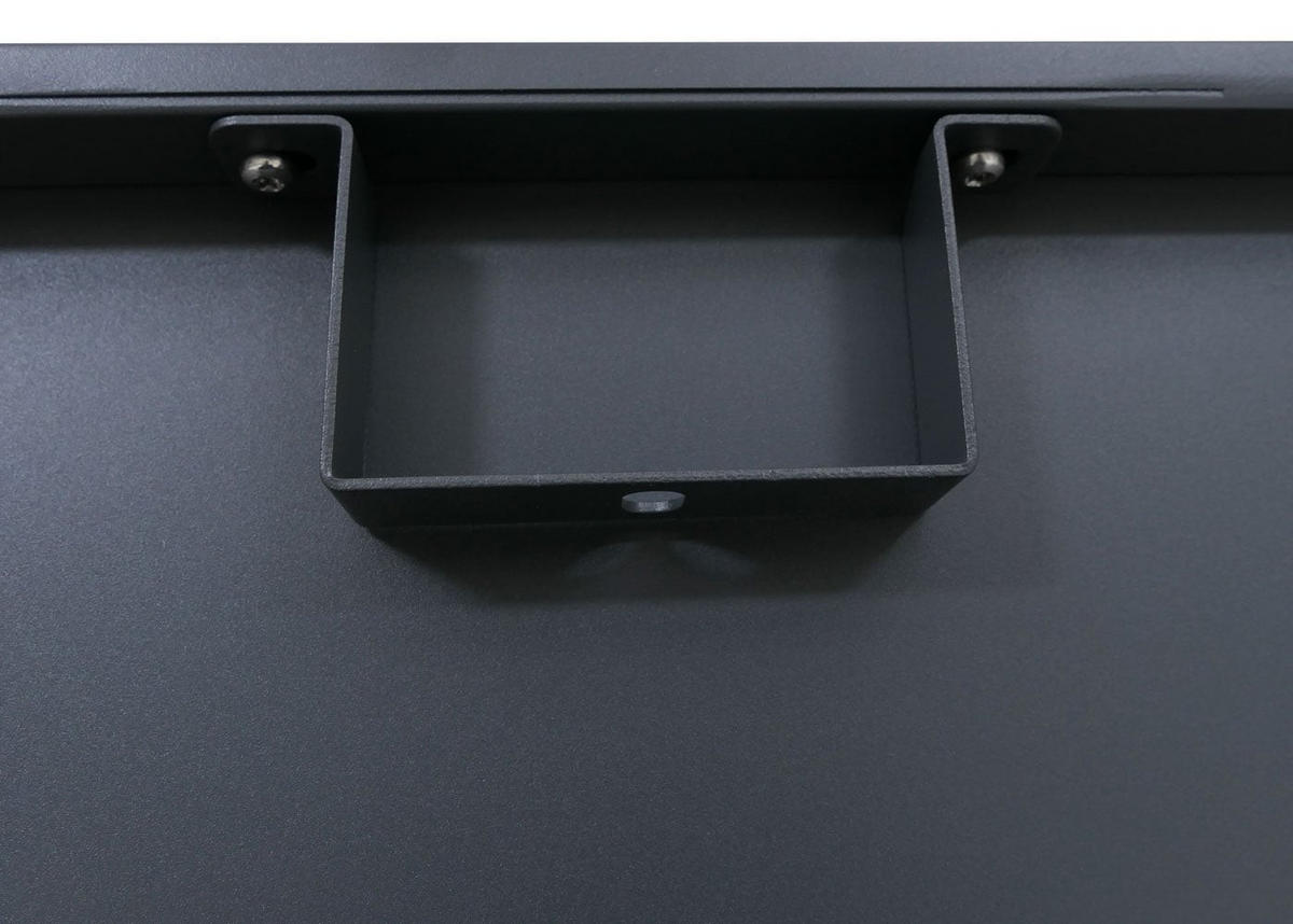 MÜLLTONNENVERKLEIDUNG Anthrazit - Anthrazit, Metall (132/116/89cm) - MCW