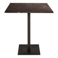BISTROTISCH Plaza Braun 70/70/77cm - Braun, Metall (70/70/77cm) - PTMD Collection