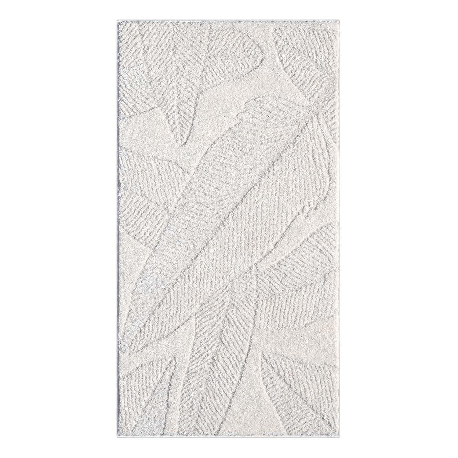 KURZFLOR-TEPPICH Lounge 0629 Creme 80x150 cm - Creme, Textil (80/150cm) - carpet city