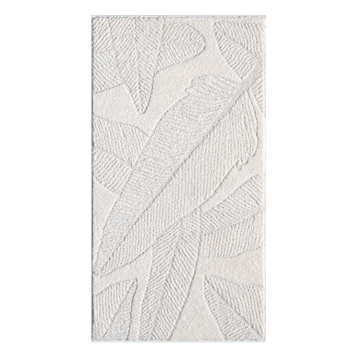 KURZFLOR-TEPPICH Lounge 0629 Creme 80x150 cm - Creme, Textil (80/150cm) - carpet city