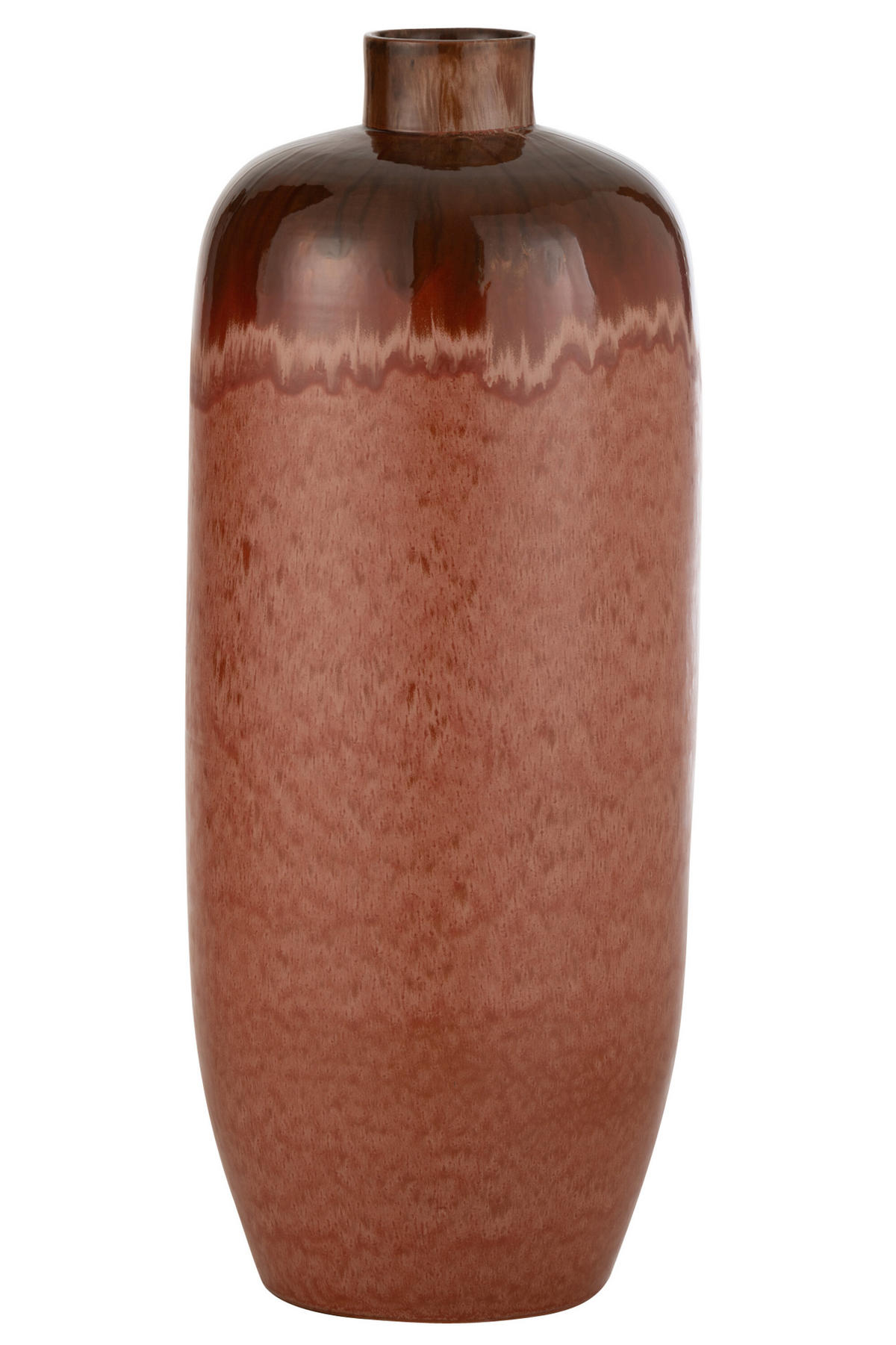 VASE ALINE - Töpferei - Rot - L - Ø 34 cm - Rot, Keramik (89cm) - J-Line