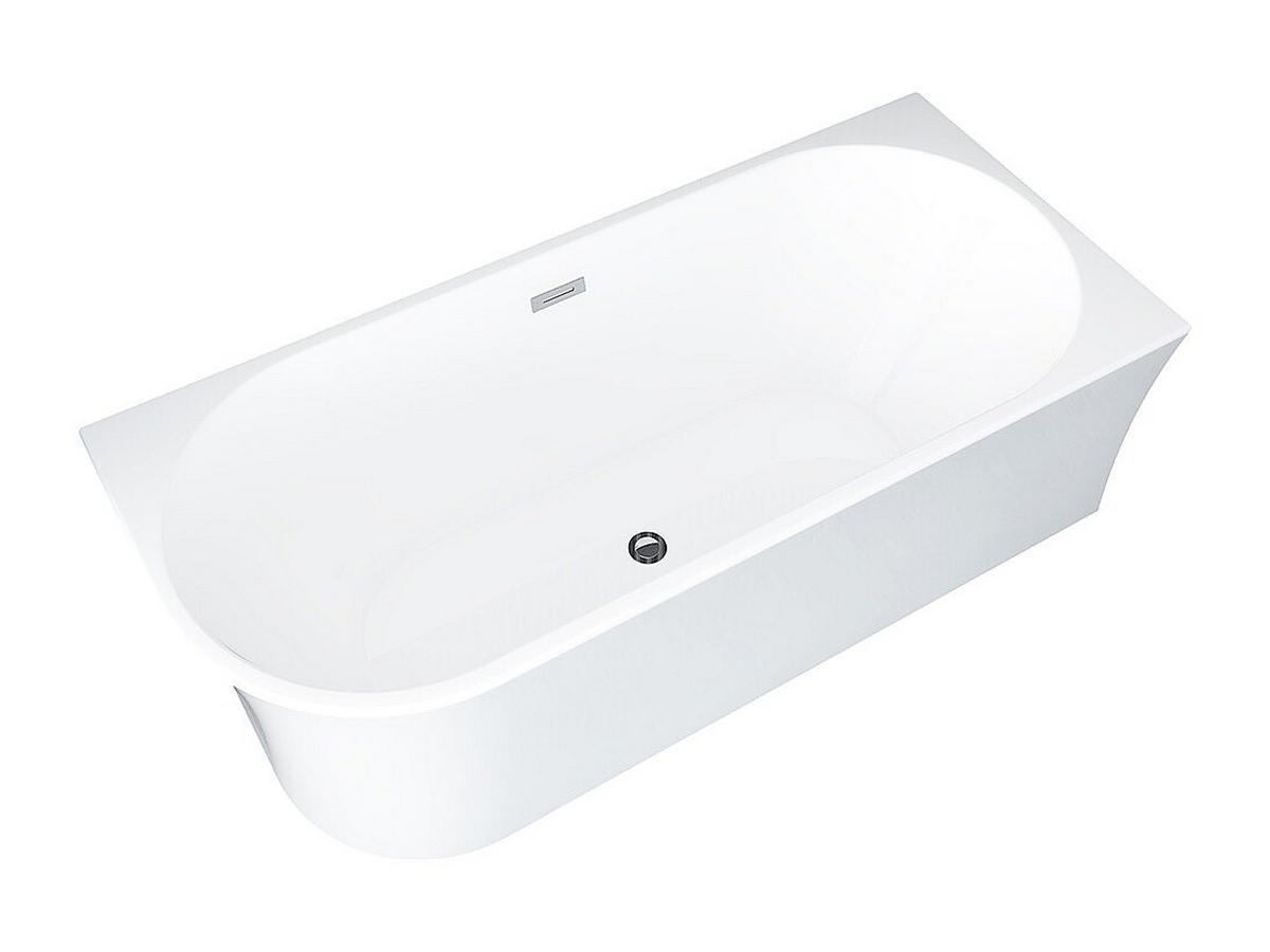 DUSCHBADEWANNE - 1 -Sitzer - Acryl - weiß - PONTICOLA - Weiß, Kunststoff (150/59/75cm) - Vente-Unique