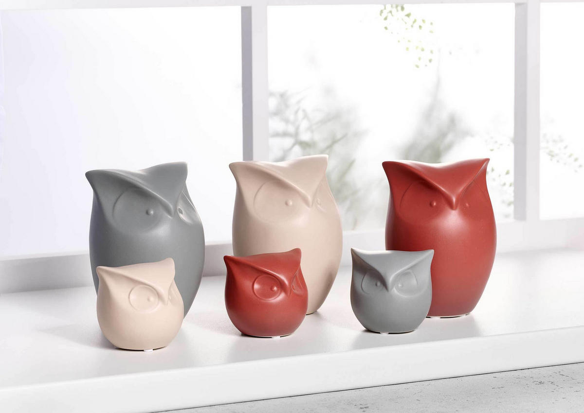 DEKOFIGUREN-SET TIERE Tiere creme 5er Set - Creme, Keramik (2/2/2cm) - Ritzenhoff Breker