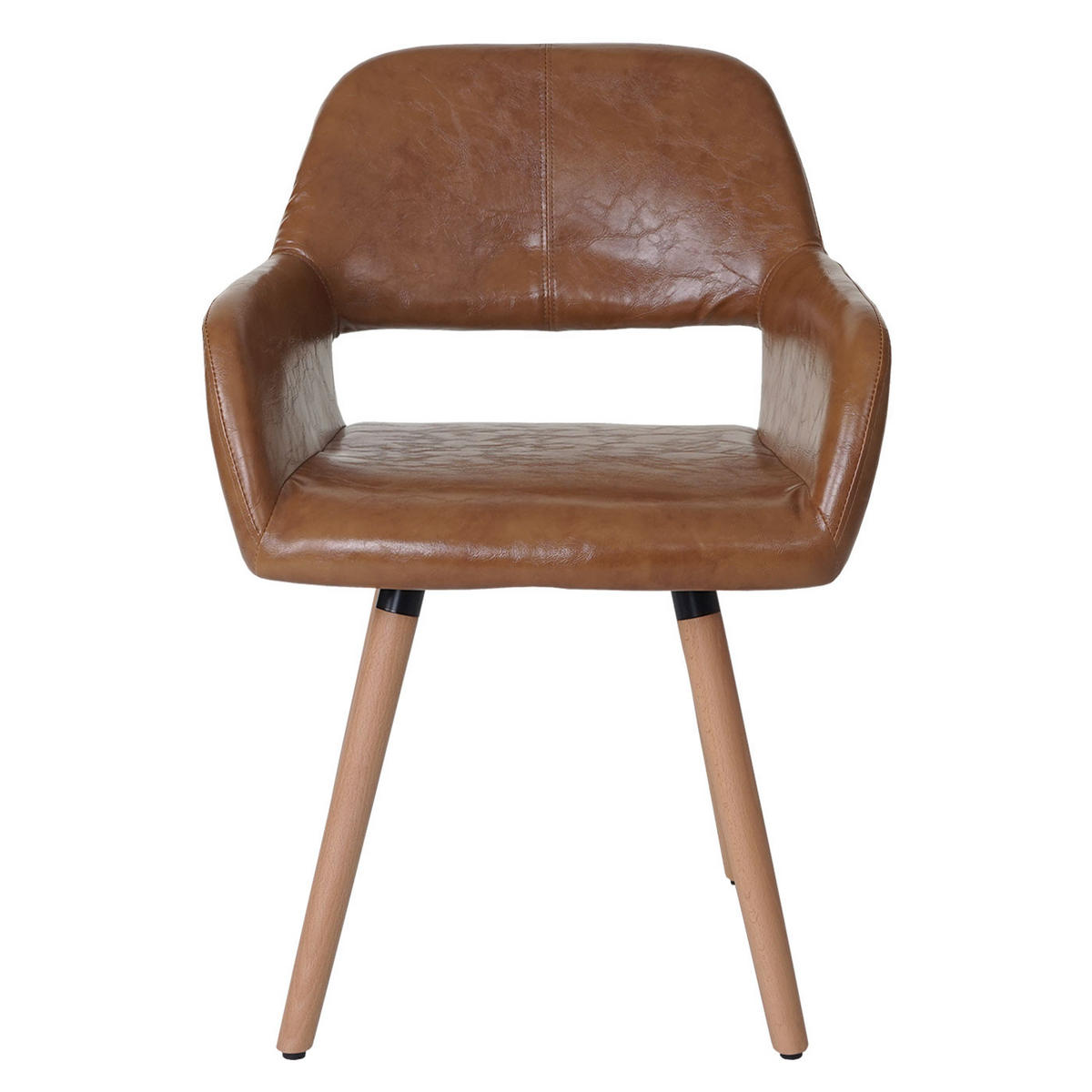 ESSZIMMERSTUHL Braun - Braun, Textil (56/78/57cm) - MCW