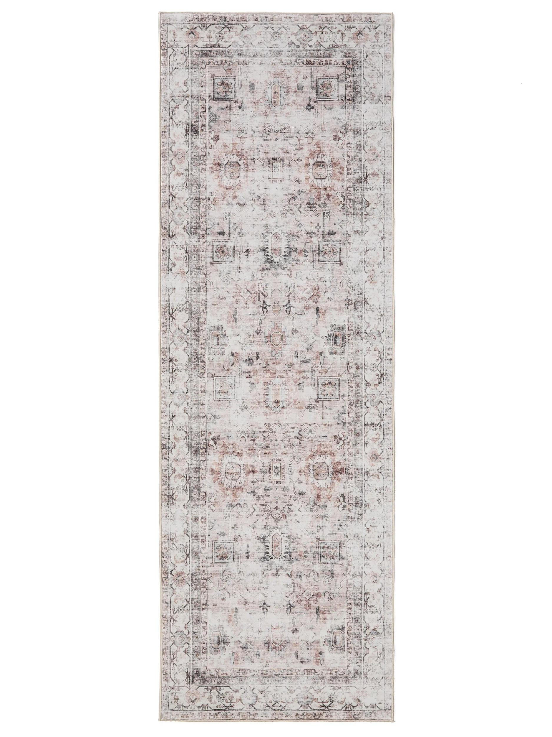 TEKAŠKI pregrinjalo George krem/taupe 80x240 cm - krem/sivorjava, umetna masa (80/240cm) - benuta