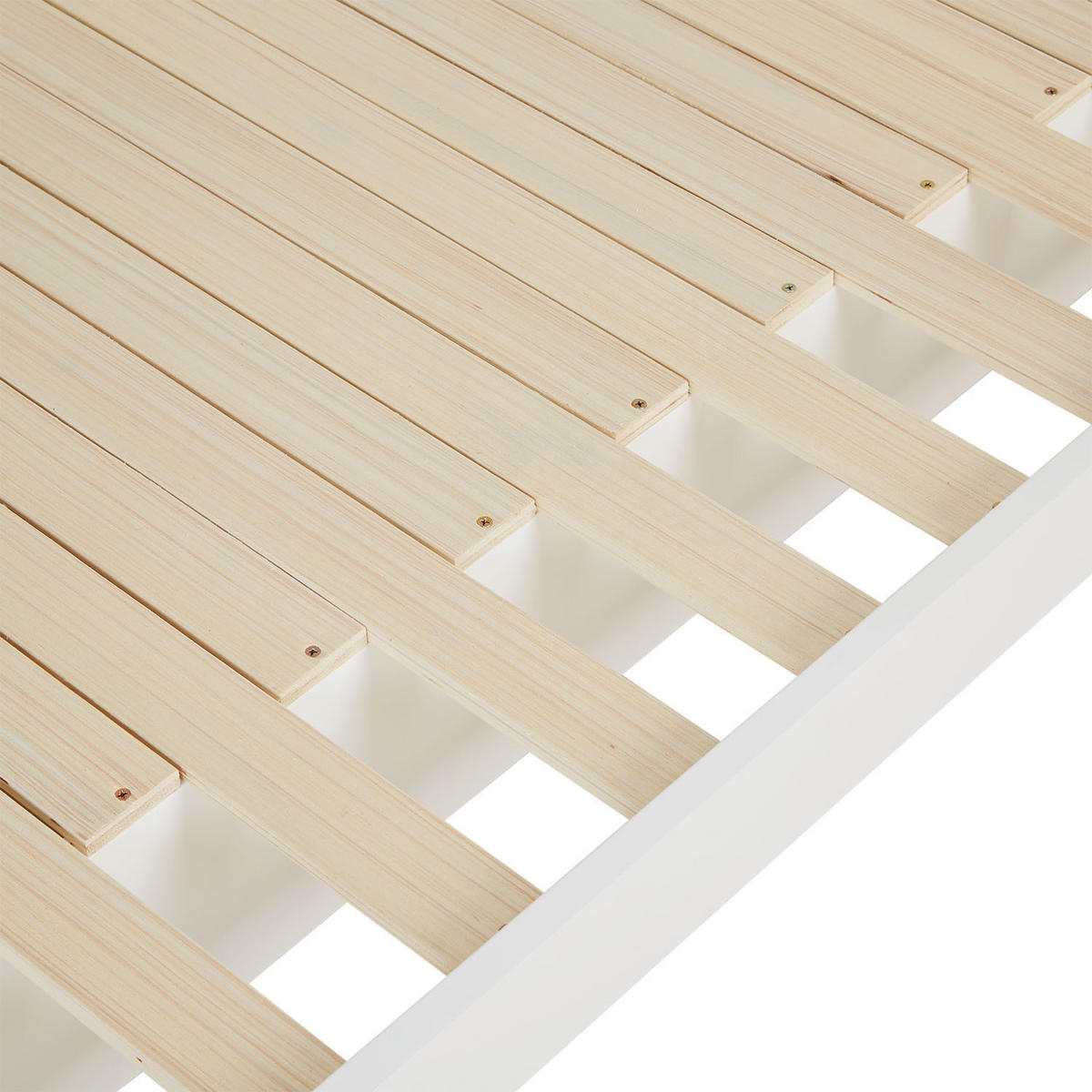 KINDERBETT Hausbett 90/200 ausziehbar Matratzen - Weiß, Holz (180/200cm) - Homestyle4u