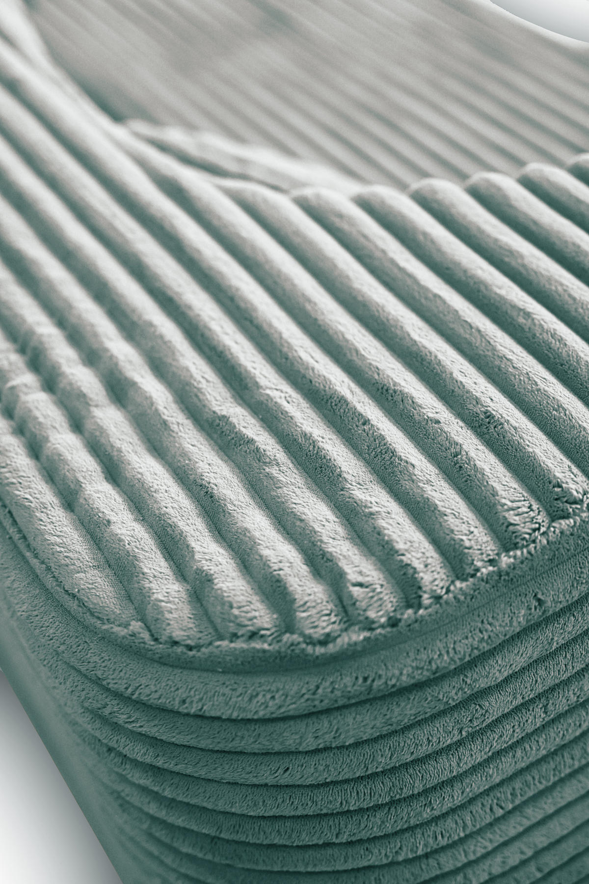 SCHLAFSOFA MYFOAM, Sofa mit Schlaffunktion, Farbe: Minze, Cordstoff - Hellgrün, Textil (200/80/72cm) - Storez24