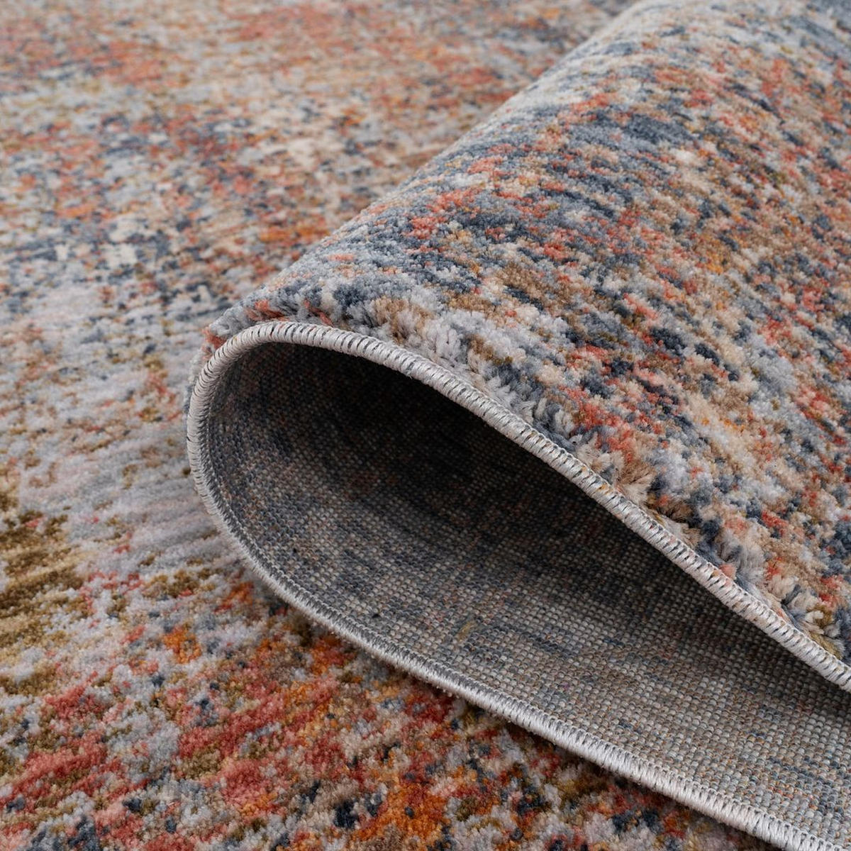 WEBTEPPICH Fionna Amina Mehrfarben - Multicolor, Textil (117/170cm) - Kukoon Rugs
