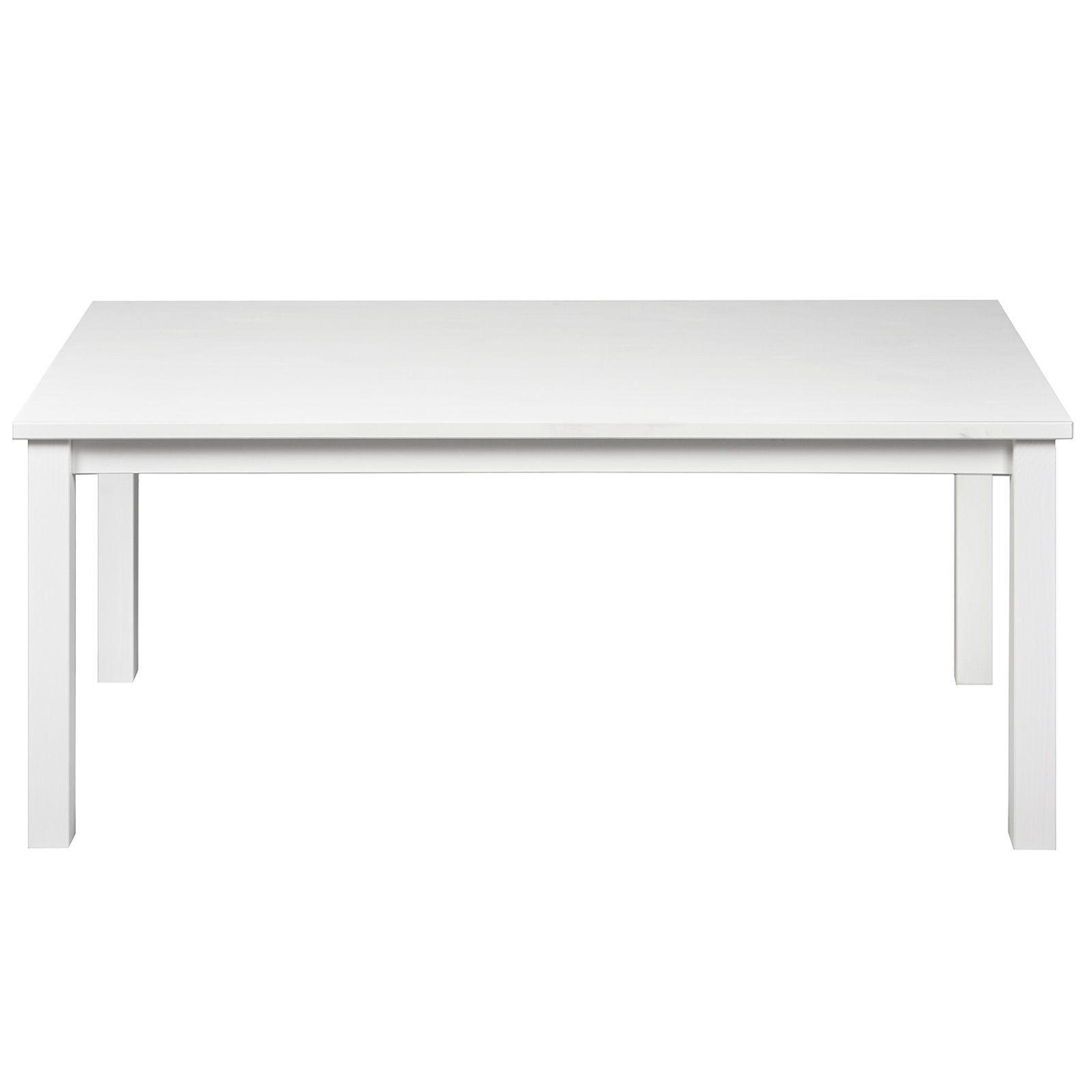 COUCHTISCH Massivholz 60/110/45 cm - Weiß, Holz (60/110/45cm) - hagge home