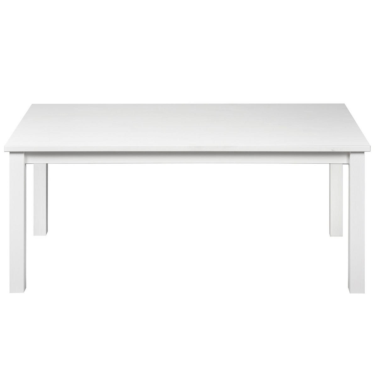 COUCHTISCH Massivholz 60/110/45 cm - Weiß, Holz (60/110/45cm) - hagge home