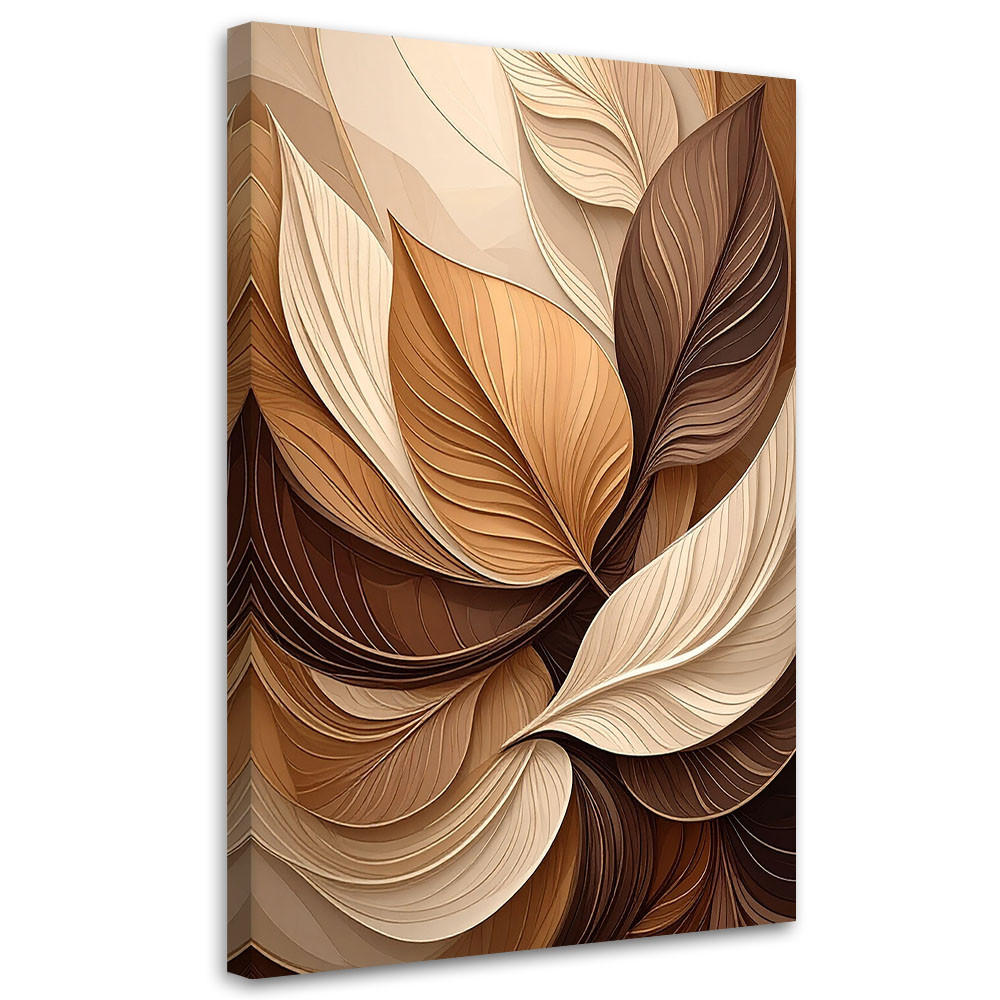 Feeby Leinwandbilder, Braun 20x30 cm