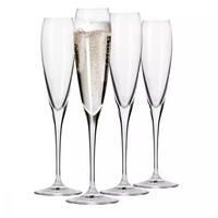 SEKTGLÄSER, 4er-Set, 170 ml - Transparent, Glas (0.17L) - Krosno Glass