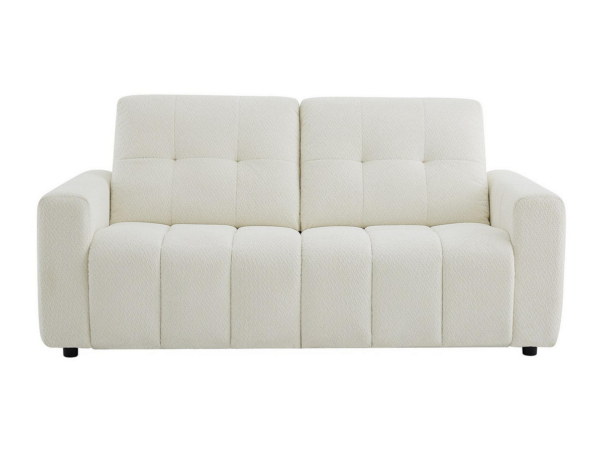 3-SITZER-SCHLAFSOFA aus beigem Chenillestoff ISISTIA - Beige, Textil (202/95/100cm) - Vente-Unique