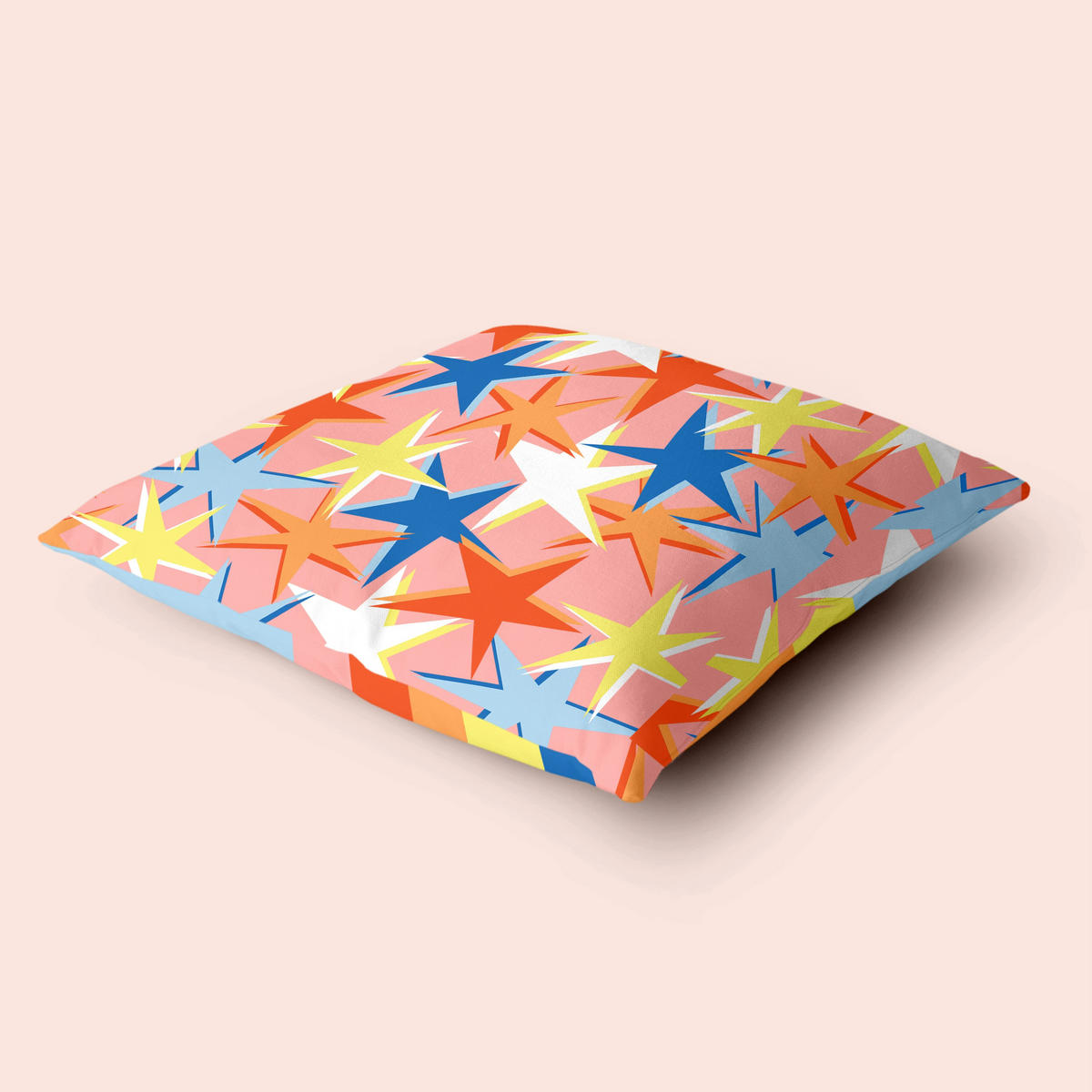 KISSENBEZUG dekorativ do it 50x50 cm (2er pack) mehrfarbig - Multicolor, Textil (50/50cm) - Happy Friday