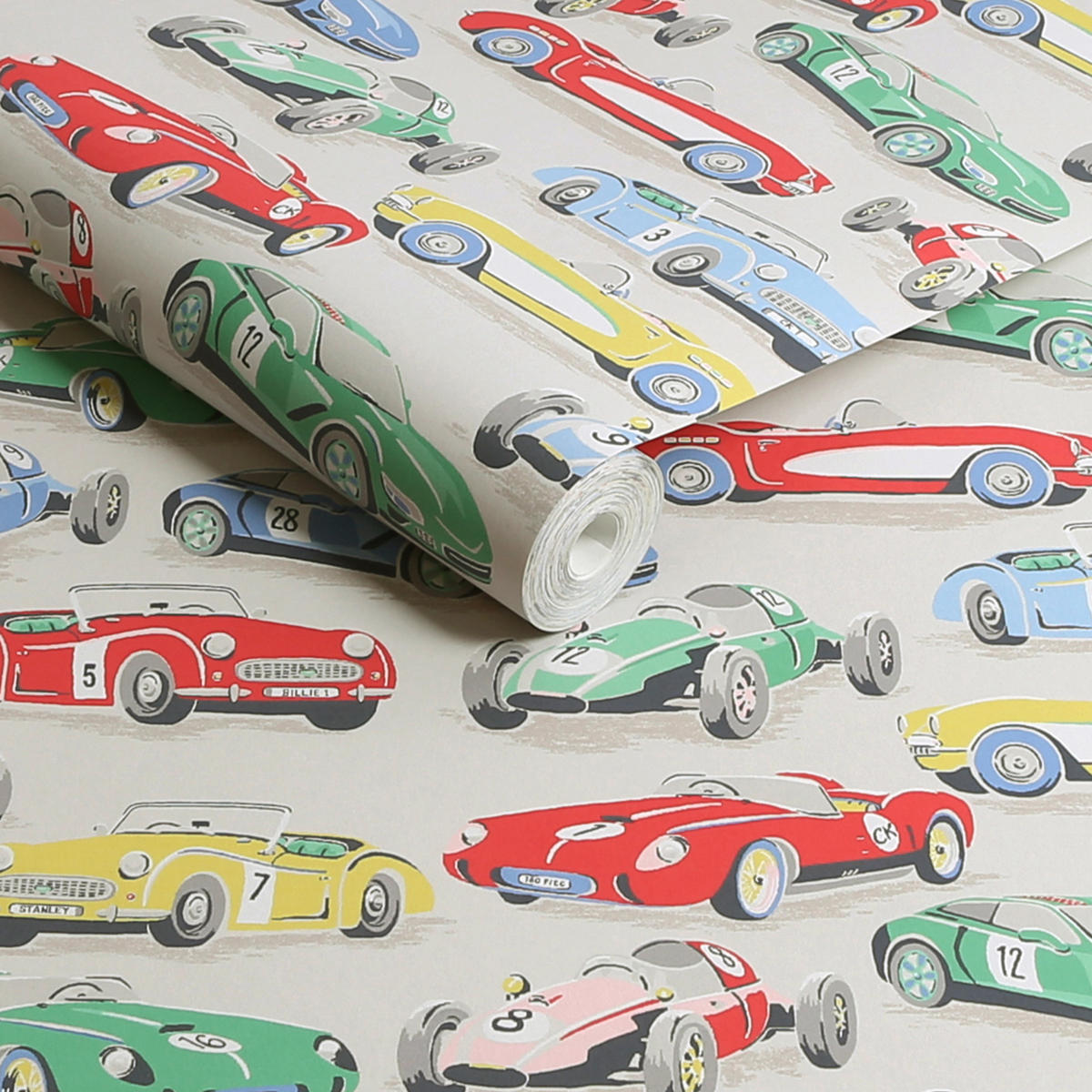 VLIESTAPETE Oldtimer - Multicolor, Papier/Kunststoff (52/1000cm)