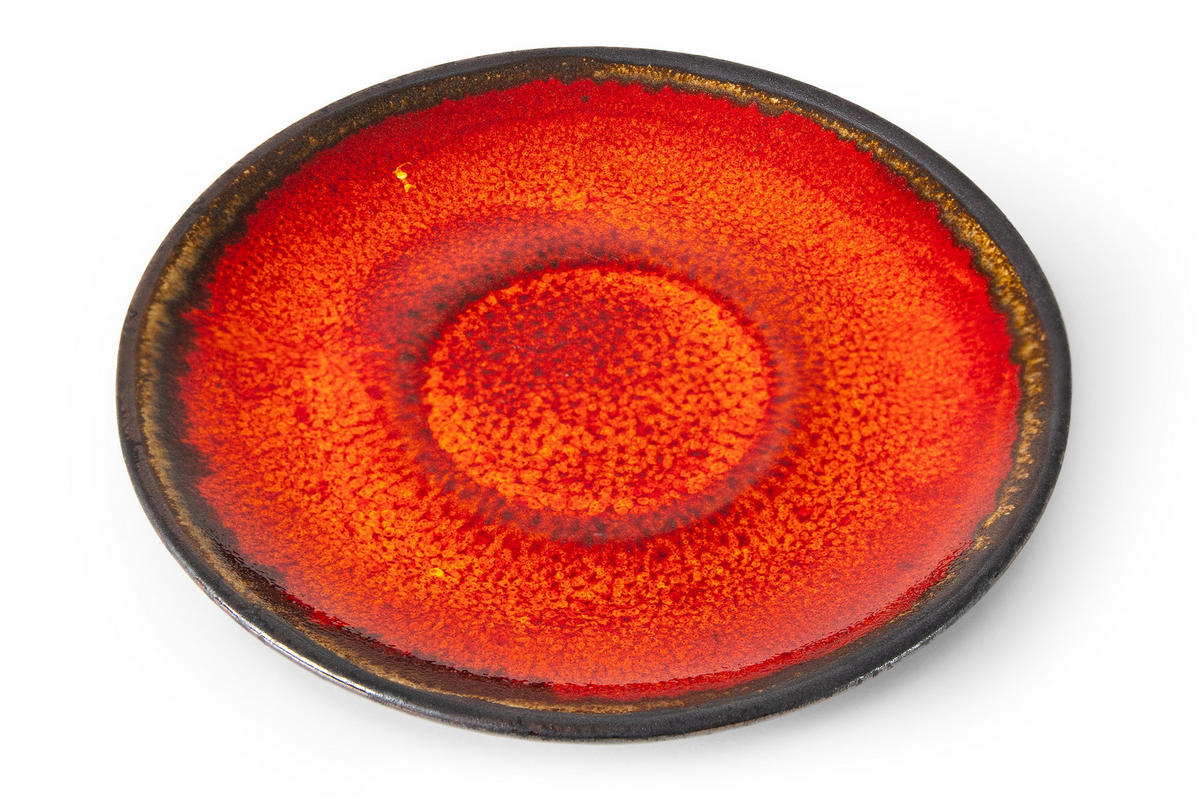 GESCHIRRSET PRIMA, 6-Personen, 18-tlg, Rot - Rot, Keramik (19.5/2.5/17.5cm) - KONSIMO®
