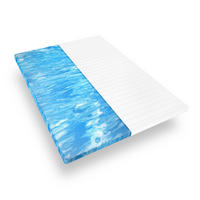 GEL MATRATZENAUFLAGE 180x200 – Gelschaum Topper mit Mikrofaserbezug - Weiß, Textil (180/200cm) - Mister Sandman
