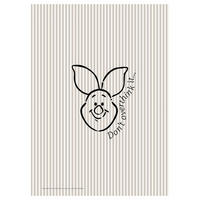 POSTER Disney - Piglet Don’t Overthink It - Beige, Papier (70/100/0.1cm) - Poster&Frame