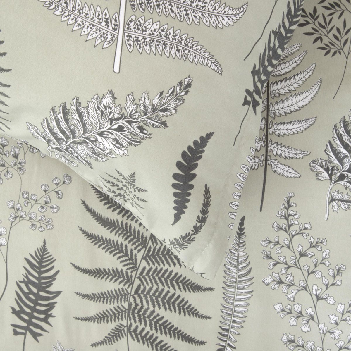 BETTWÄSCHE Milie Mikrofaser 220/200 cm - Grün, Textil (220/200cm) - Homla