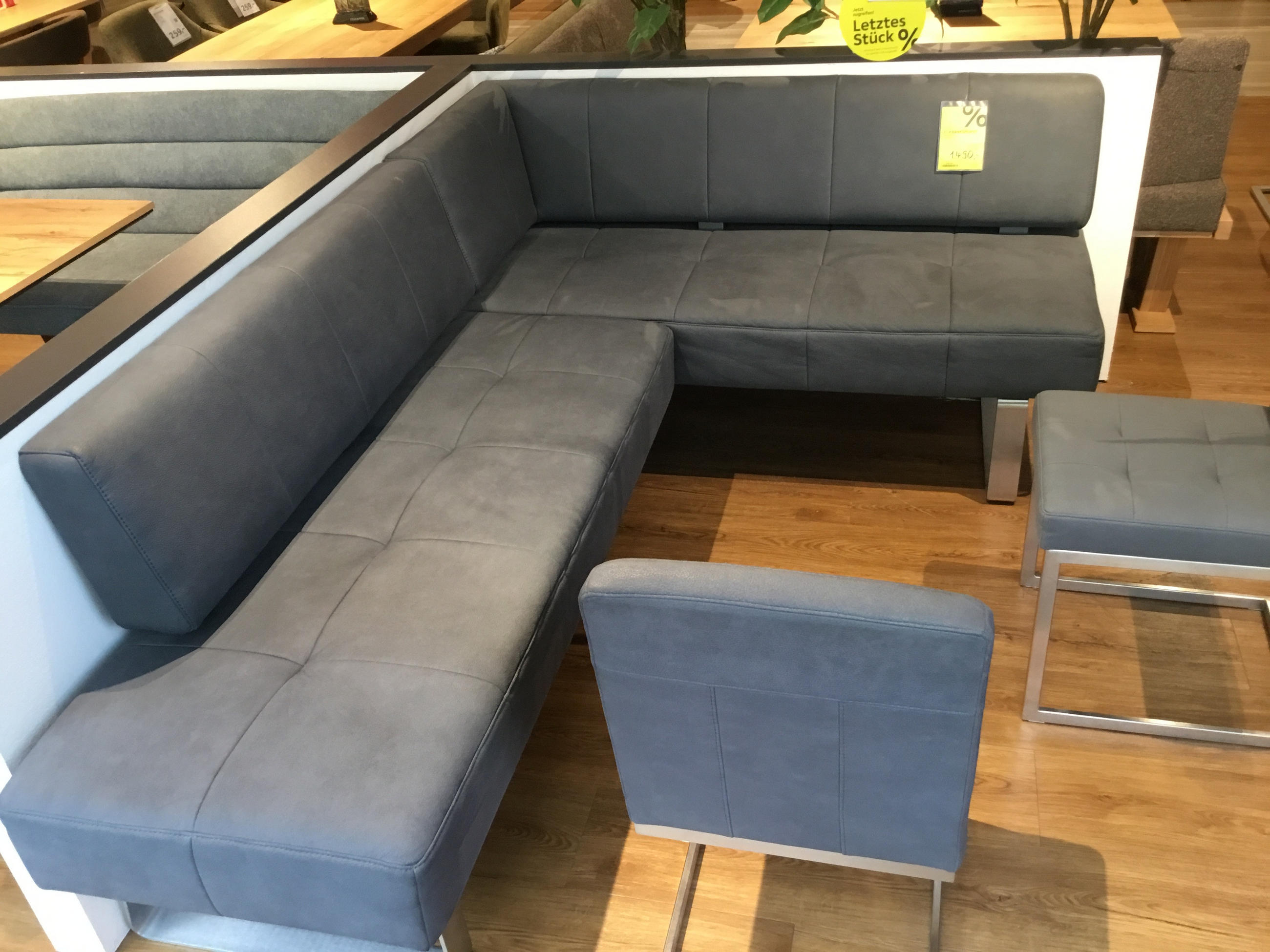 Eckbank + 2 stühle - Moderano