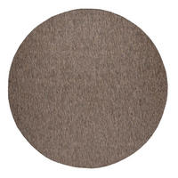 OUTDOORTEPPICH 80/80 VENEDIG 165 - Taupe, Kunststoff (80/80cm) - Paco Home