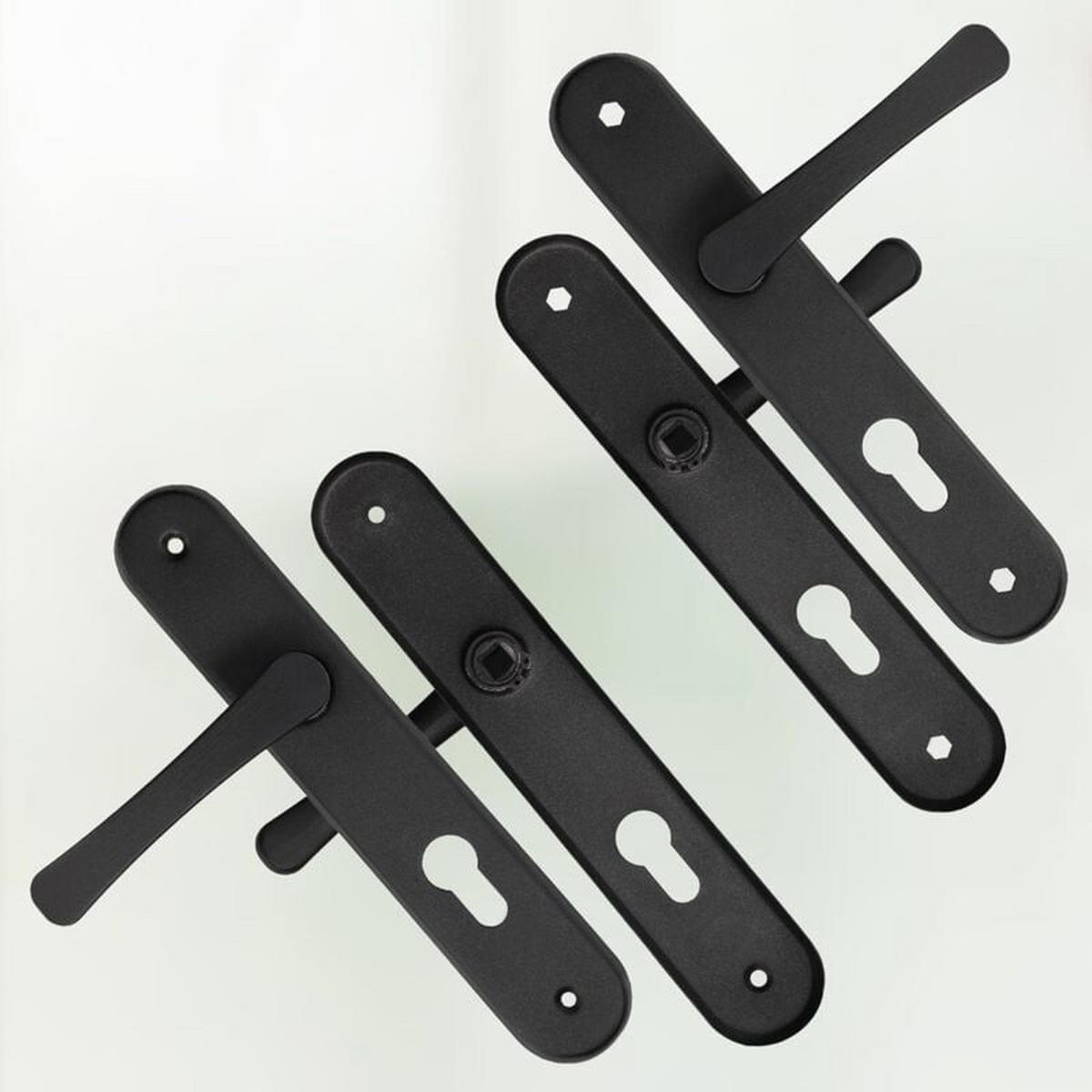 MÖBELGRIFF 1er-Set 90 mm - Schwarz, Metall (4/4/23cm)