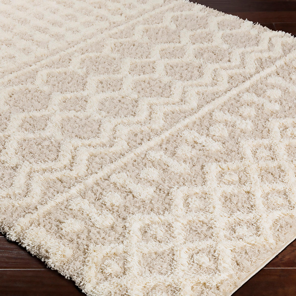 HOCHFLORTEPPICH 201/290 cm Beige - Beige, Naturmaterialien/Textil (200/290cm) - LIVABLISS