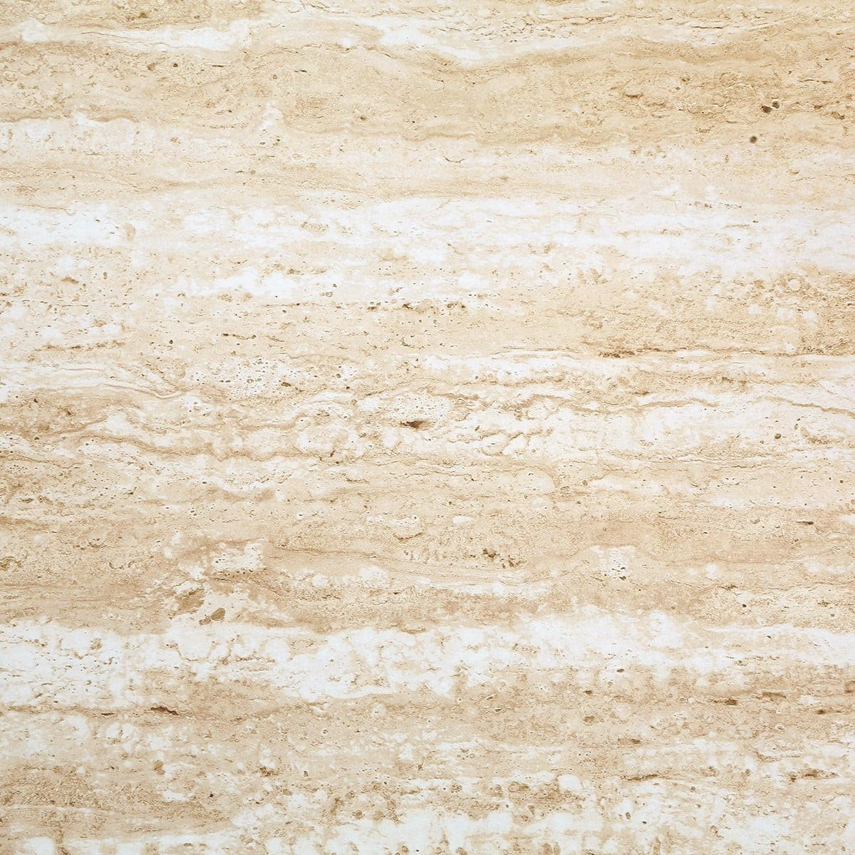 TV-MÖBEL 2 Türen mit Travertin-Dekorplatte B140 cm - HELIOS - Eschefarben, Holzwerkstoff (40/52/47.5cm) - Calicosy