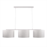 PENDELLEUCHTE Tom - Weiß, Metall (142/38/28cm) - Paco Home