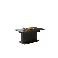 COUCHTISCH Solaris höhenverstellbar ausziehbar - Graphitfarben, Holzwerkstoff (110/65/58cm) - Endo-Moebel